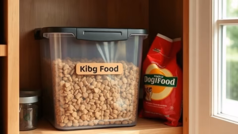 Best Way to Store Large Bags of Dog Food